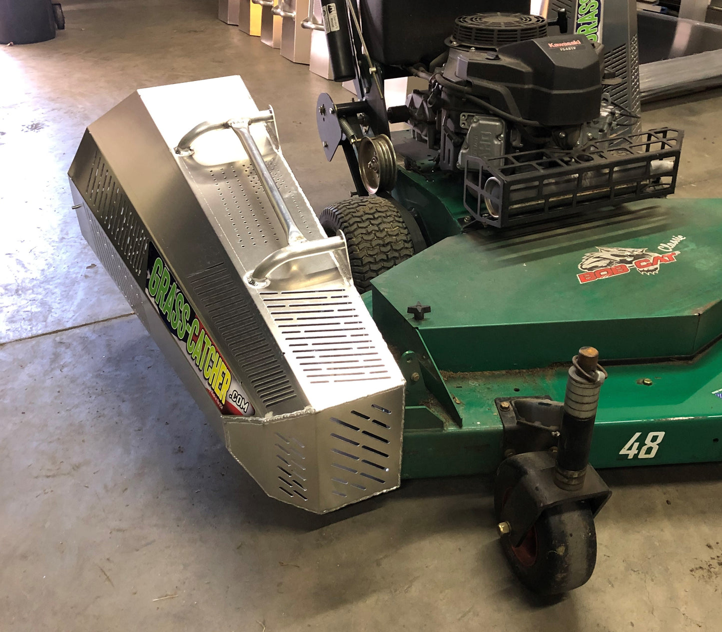 Bob Cat Aluminum Grass Catcher