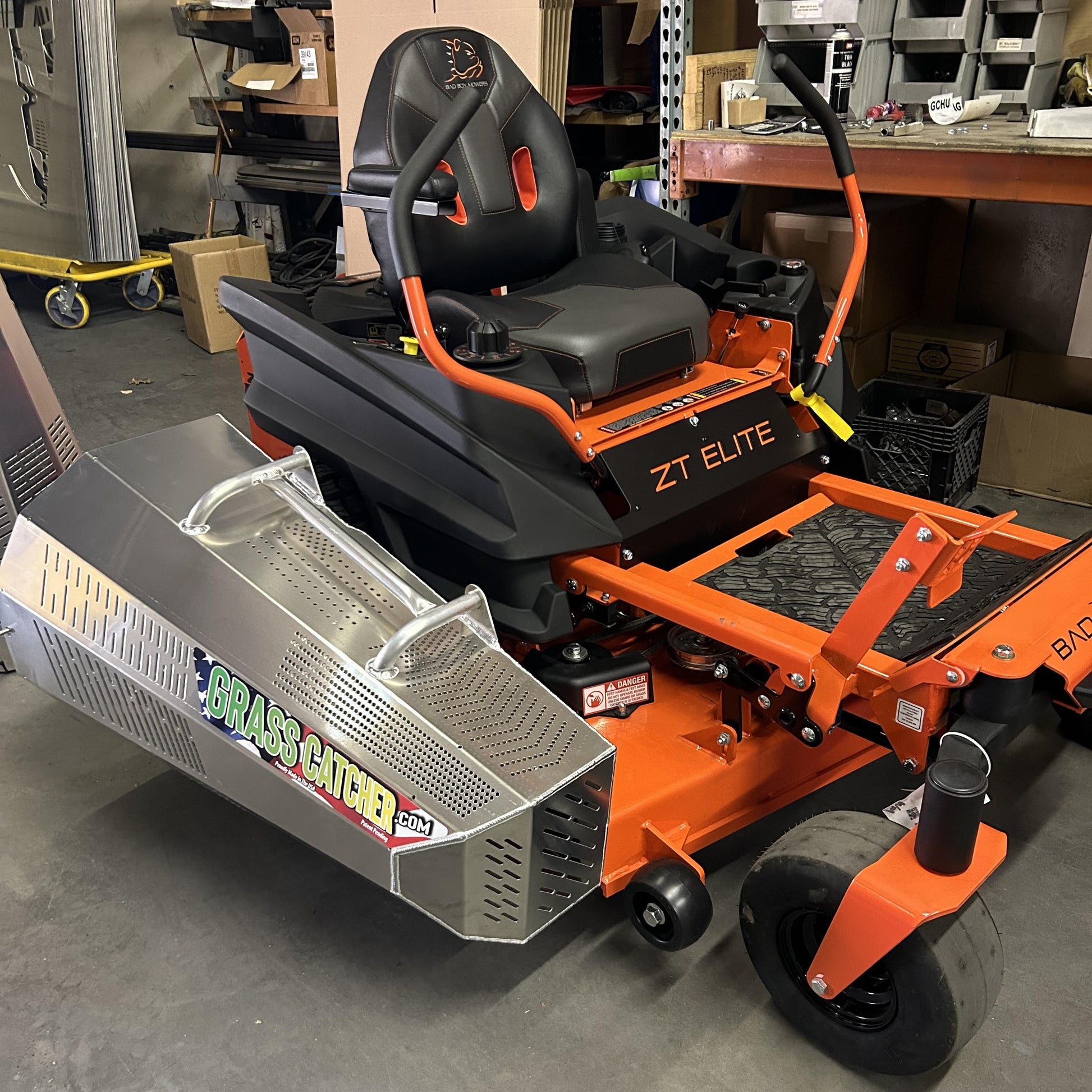 Boy Zero Turn Mower Bad Boy Zt Elite Bagger Bad Boy Aluminum Grass